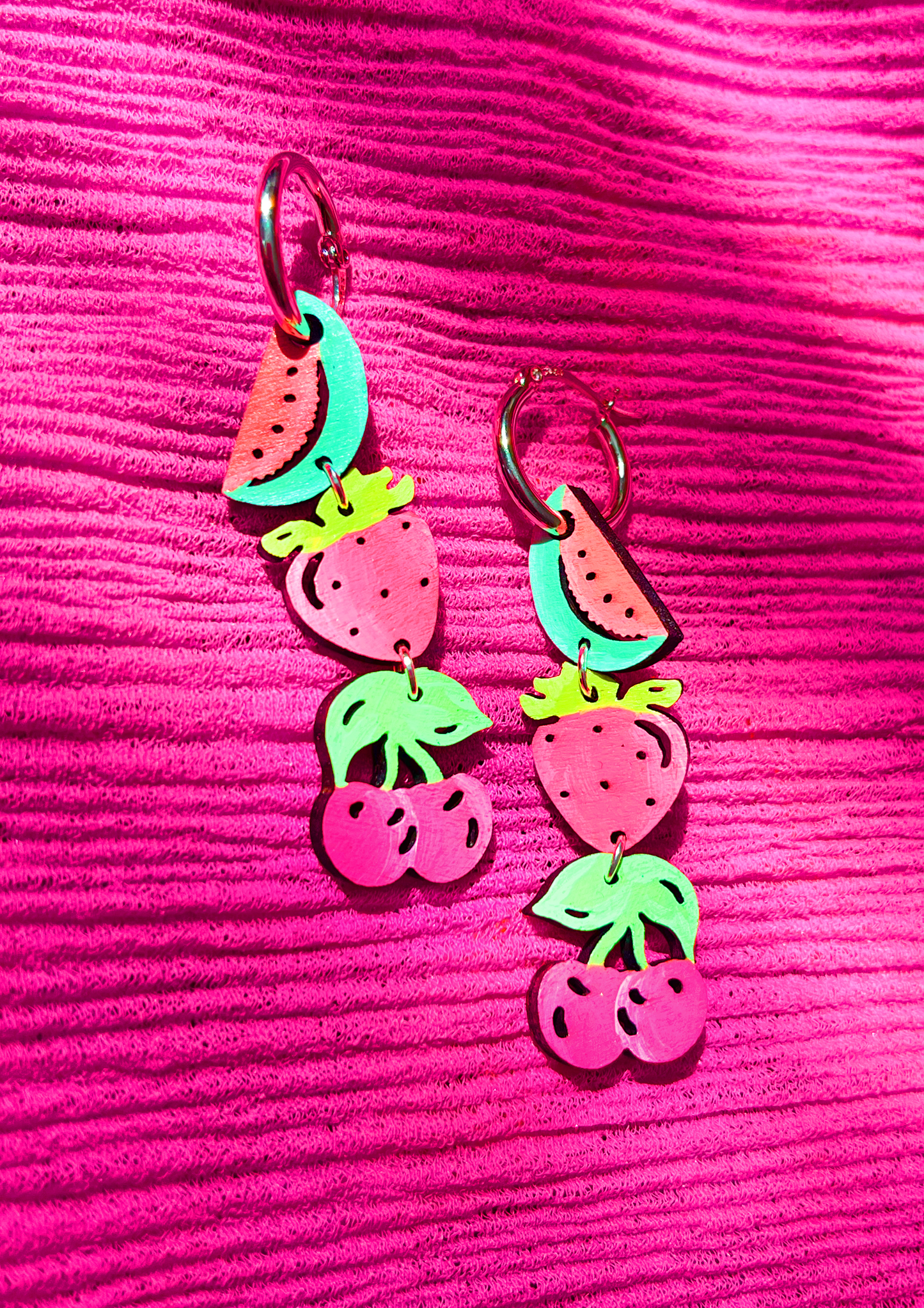 Berry Melon Earrings