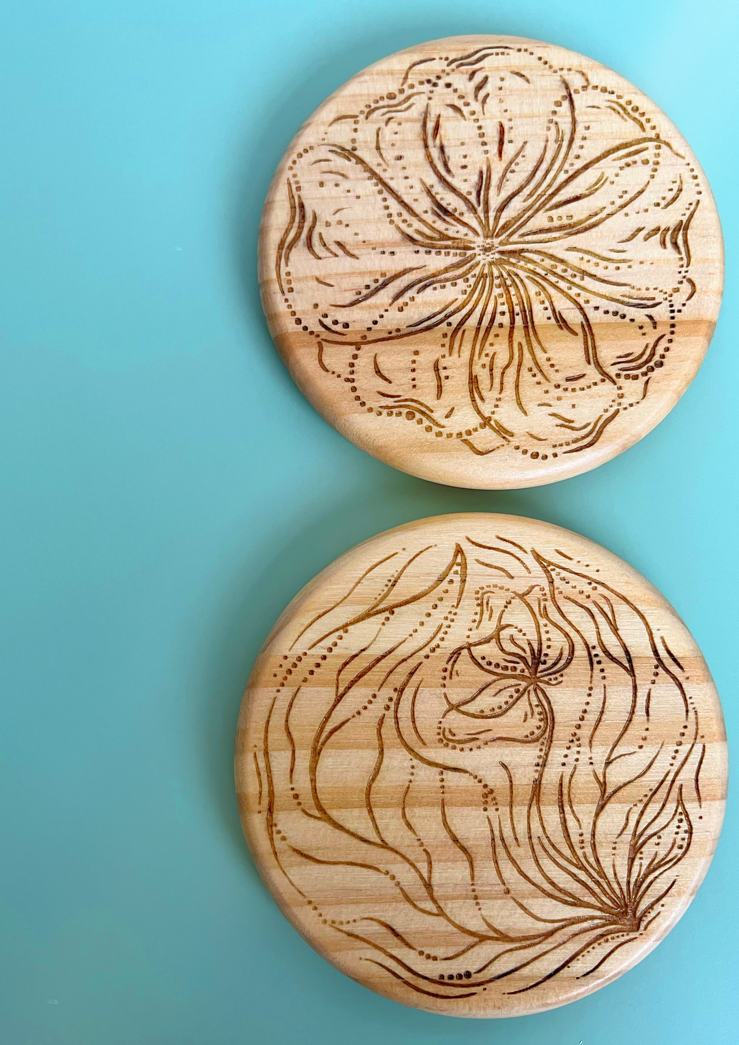 Wooden Engraved Coasters
