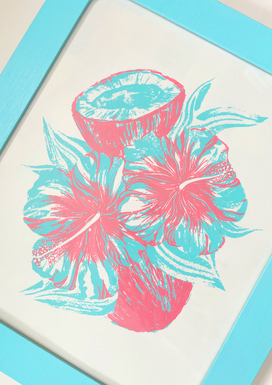 Coco Bloom Screen Print