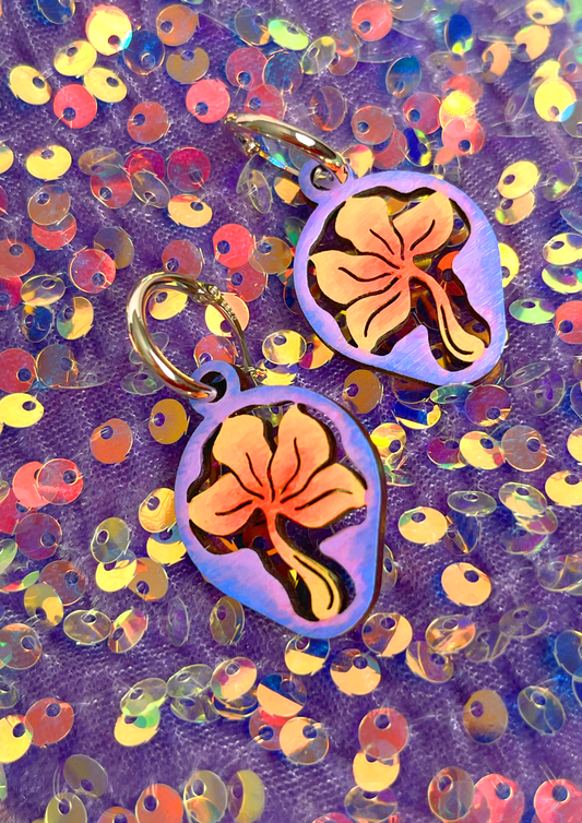Sunset Flower Earrings