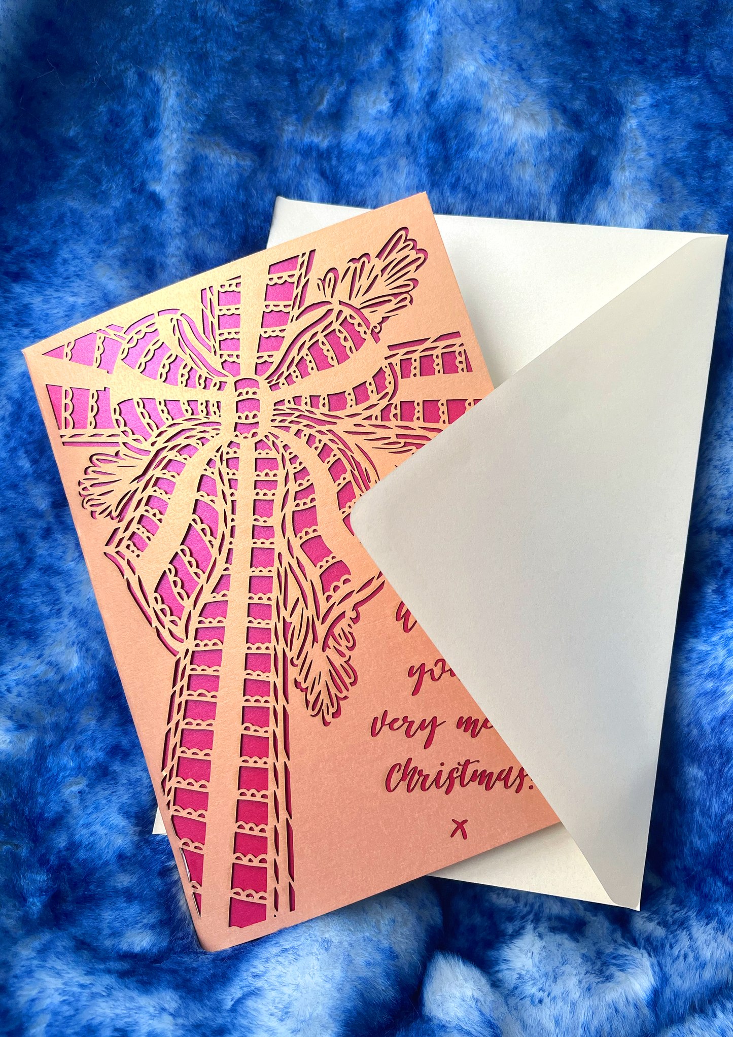 Laser-cut A5 Christmas Cards