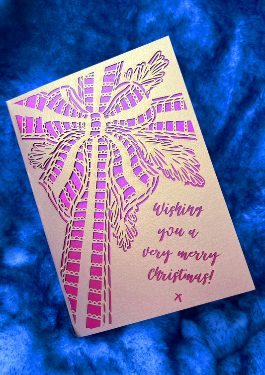 Laser-cut A5 Christmas Cards