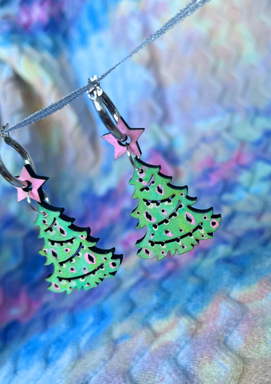 Christmas Tree Earrings