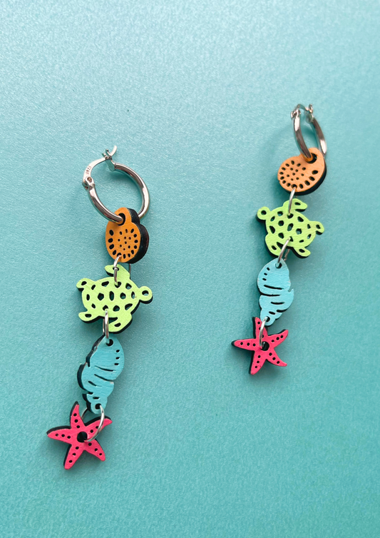 Under The Sea Earrings