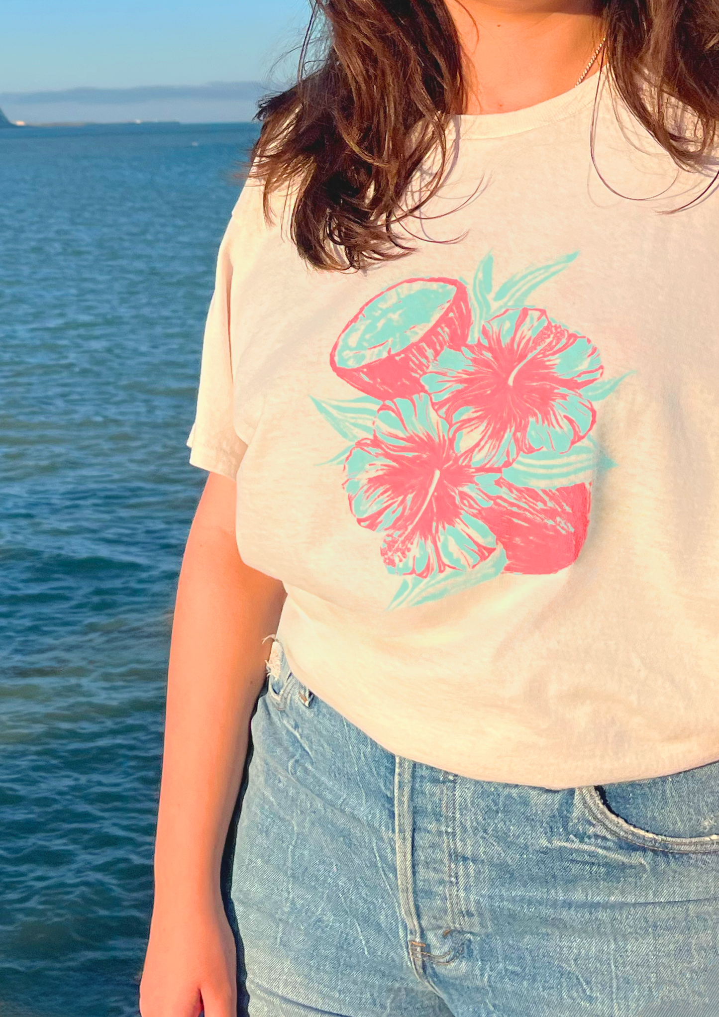 Coco Bloom Screen-printed Unisex T-shirt
