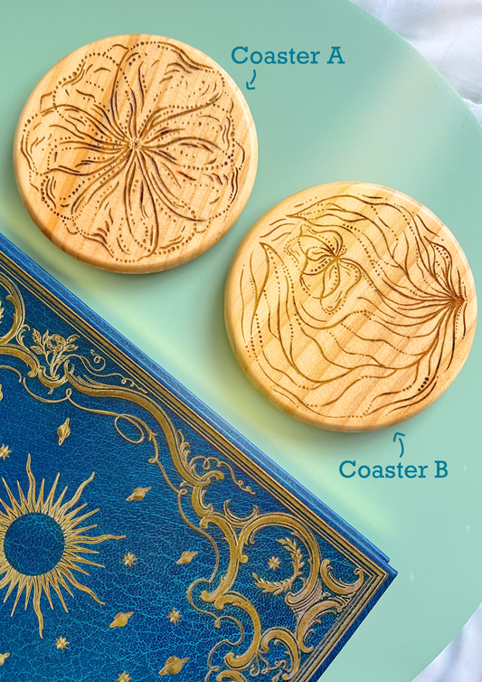 Wooden Engraved Coasters