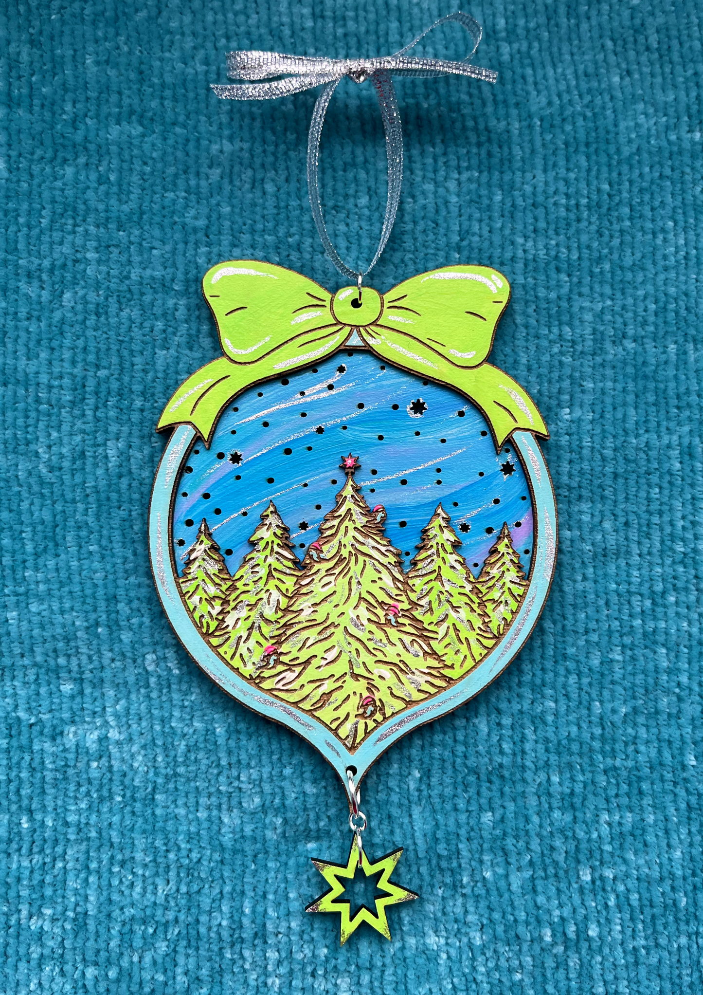 Wooden Christmas Ornaments