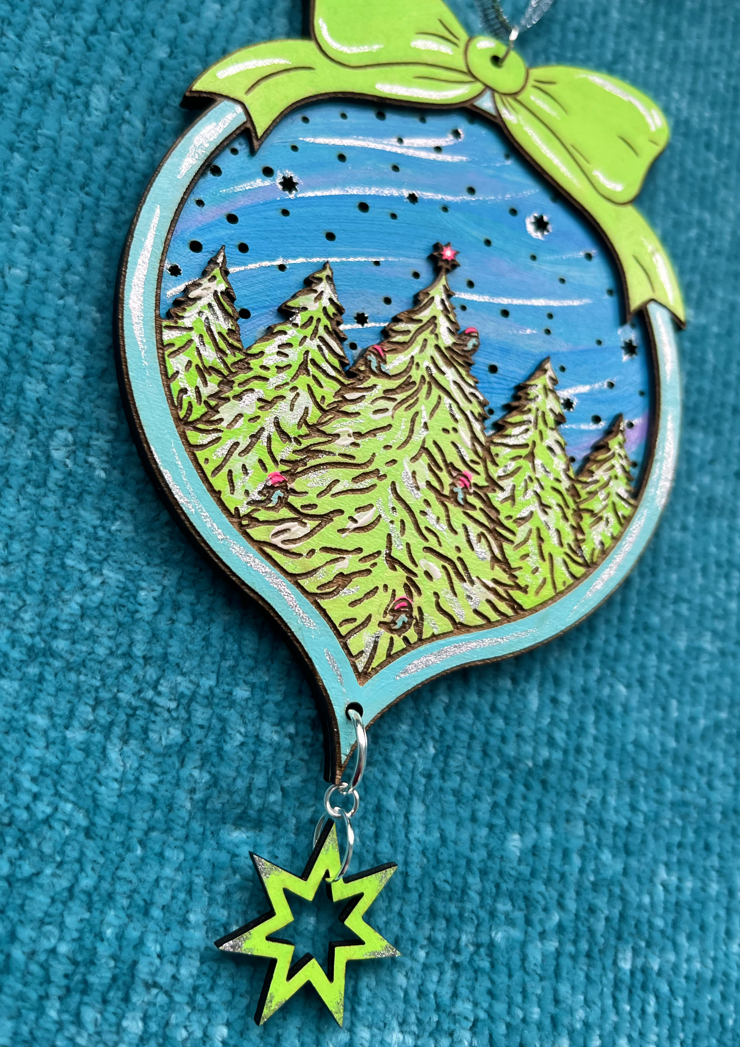 Wooden Christmas Ornaments