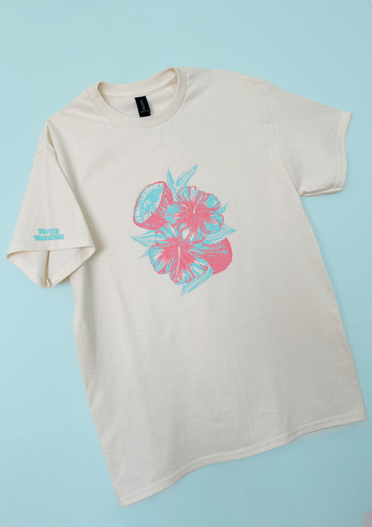 Coco Bloom Screen-printed Unisex T-shirt