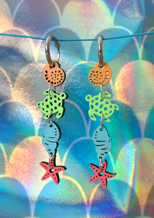 Under The Sea Earrings
